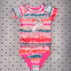 🛍 PRETTY LITTLE GIRLS BATHING SUIT SIZE 2T 🛍